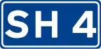 National Road SH4 shield}}