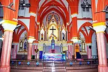 Main altar view