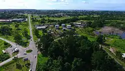 Point Fortin (in the background)