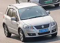 Second facelift Suzuki SX4 crossover (China)