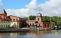 Old mill at Saale river