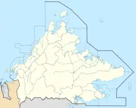 Tawau is located in Sabah