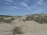 More ruins of the Gila River Japanese Relocation Internment Camp.