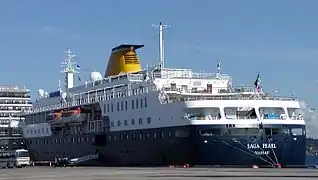 Saga Pearl at Tallinn in 2003