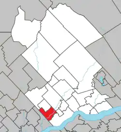 Location within Portneuf RCM.