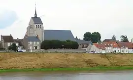 The church in Saint-Denis-de-l'Hôtel