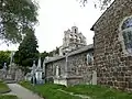 The Church and the old Cemetery