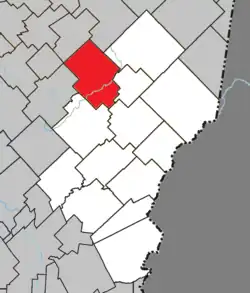 Location within Les Etchemins RCM.