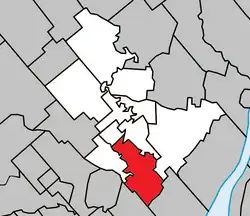 Location within Joliette RCM