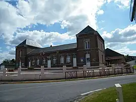 The town hall in Saint-Rémy-Boscrocourt