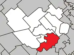 Location within Montcalm RCM