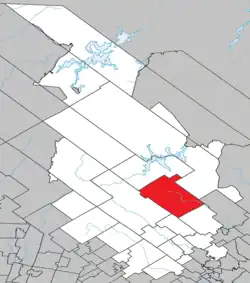 Location within Matawinie RCM.