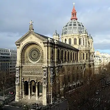 Eclectic - Église Saint-Augustin de Paris, 1860–1868, by Victor Baltard