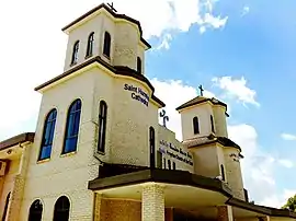 The largest Assyrian church in Australia, St Hurmizd Cathedral in Greenfield Park named after Hormizd.