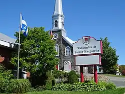 Church and municipal building.