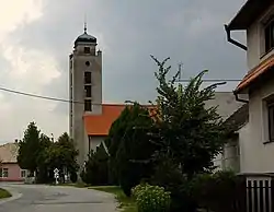 Church in Šajdíkove Humence