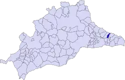 Location of Salares