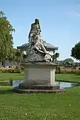 Statue of Samson and Dalila in Agen