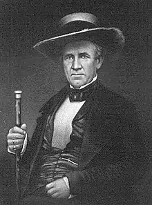 John Chester Buttre, Portrait of Sam Houston, 1858, Austin Portrait Gallery, University of Texas at Austin. After a daguerreotype by B. P. Paige