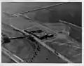 Aerial view of the fort during the American colonial period