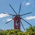 Old windmill in San Sebastian