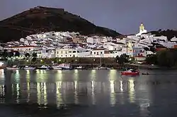 Sanlúcar seen from Alcoutim