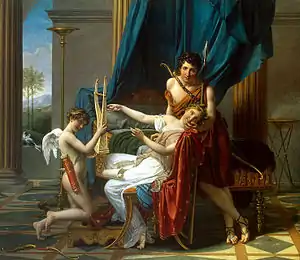 Jacques-Louis David. Sappho and Phaon