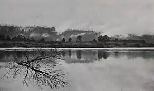 Sarah Ladd: Early Morning above Vancouver (1905)