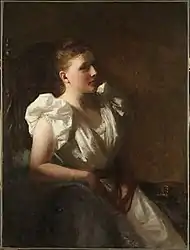 Portrait of Amy Lowell, by Sarah Gooll Putnam, nd