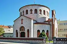 Church of the Holy Transfiguration in Sarajevo by Aleksandar Deroko, 1940