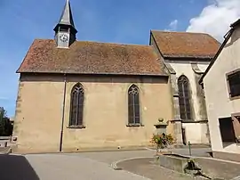 The church in Sarrewerden