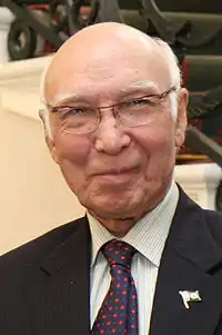 Sartaj AzizNational Security Adviser of Pakistan