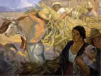 Saturnino HerránLa cosecha ("The Harvest"), 1909