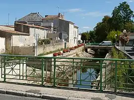 The Seudre river in Saujon