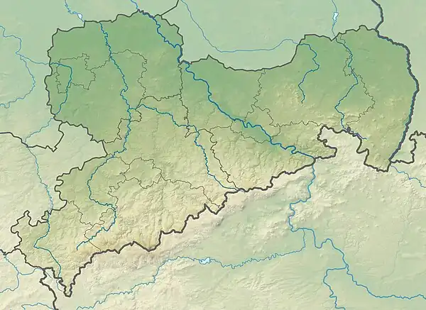 Breiteberg is located in Saxony