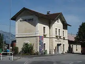 Schaan-Vaduz railway station