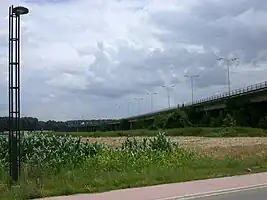 Scharbergbrug over the River Meuse