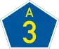 A3 road shield}}