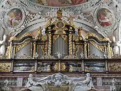 Organ of the abbey church