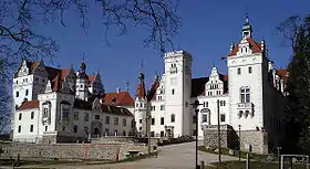 Schloss Boitzenburg where supplies were collected