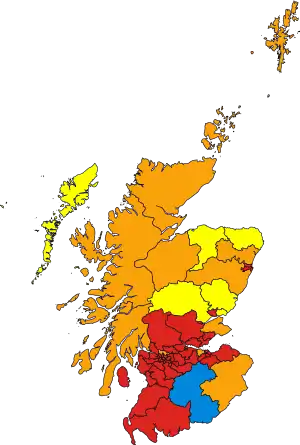 2010 election results in Scotland