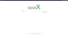 Screenshot of searx.me web interface