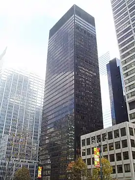 The Seagram Building, New York City, 1958, by Ludwig Mies van der Rohe