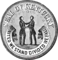 Pre-1962 state seal, from the mid-1880s.