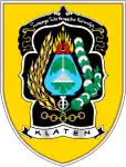 Coat of arms of Klaten Regency