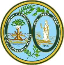 Official seal of South Carolina