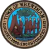 Official seal of Wrentham, Massachusetts