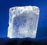 Selenite, a gypsum crystal