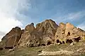 Selime Cathedral seen from below