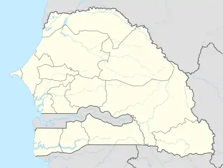 Diourbel is located in Senegal